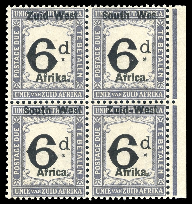 SOUTH WEST AFRICA / NAMIBIA, KGV, SG. D5, D5a