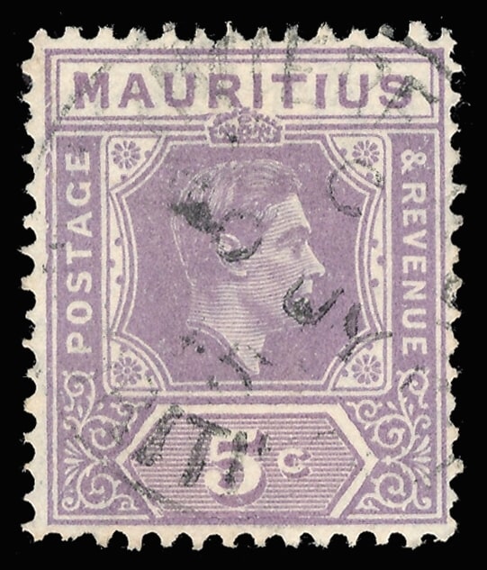MAURITIUS, KGVI, SG. 255ba
