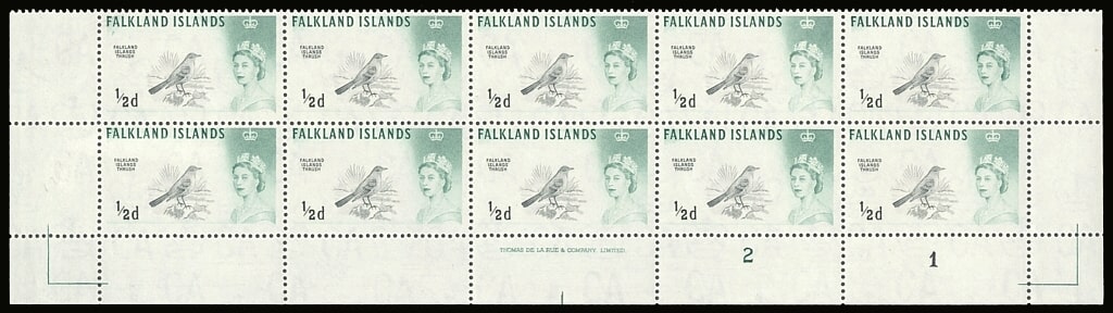 FALKLAND ISLANDS, QEII, SG. 193a, 193ab