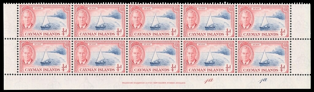 CAYMAN ISLANDS, KGVI, SG. 135