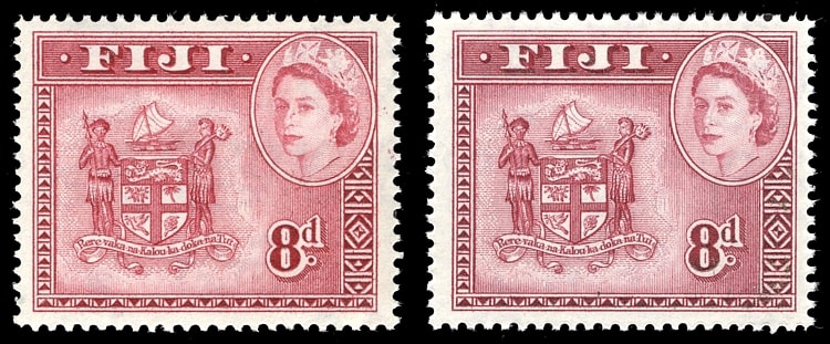 FIJI, QEII, SG. 288, 288a